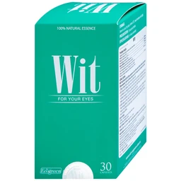 Viên uống tăng cường thị lực giảm mờ và nhòe mắt WIT For Your Eyes (30 viên)