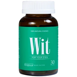 Viên uống tăng cường thị lực giảm mờ và nhòe mắt WIT For Your Eyes (30 viên)