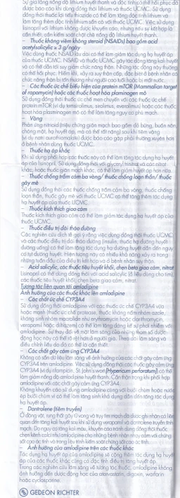 Viên nén Lisonorm Gedeon điều trị tăng huyết áp vô căn (3 vỉ x 10 viên)