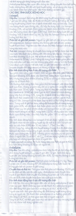 Viên nén Lisonorm Gedeon điều trị tăng huyết áp vô căn (3 vỉ x 10 viên)