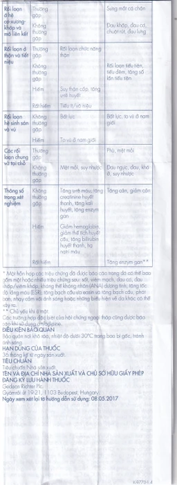 Viên nén Lisonorm Gedeon điều trị tăng huyết áp vô căn (3 vỉ x 10 viên)