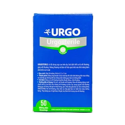 Gạc tiệt trùng Urgosterile 5.3x7cm (50 miếng) bảo vệ vết trầy xước, vết cắt, vết thương 