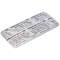 Viên nén Milgamma Mono 150 Dragenopharm điều trị viêm đa dây thần kinh (3 vỉ x 10 viên)
