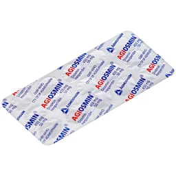 Thuốc Agiosmin Agimexpharm điều trị suy tĩnh mạch mạn tính (4 vỉ x 15 viên)