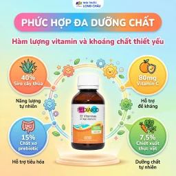 Siro giúp bổ sung vitamin và khoáng chất Pediakid 22 Vitamines (125ml) 3
