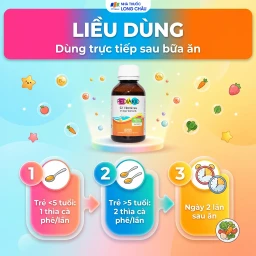 Siro giúp bổ sung vitamin và khoáng chất Pediakid 22 Vitamines (125ml) 5
