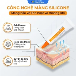 Kem bôi sẹo lồi, sẹo lâu năm Strataderm 5g 3
