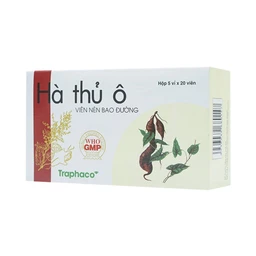 Thuốc Hà Thủ Ô Traphaco điều trị đau lưng, mỏi gối, di mộng tinh (5 vỉ x 20 viên)