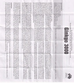 Thuốc Ginkgo 3000 CMPS điều trị suy giảm tuần hoàn máu (6 vỉ x 15 viên)