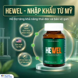 Viên uống hỗ trợ tăng khả năng thải độc bảo vệ gan Ecogreen Hewel (30 viên) 2