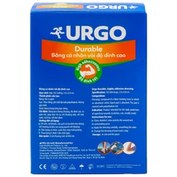Băng cá nhân vải Urgo Durable 2x6cm (102 miếng)