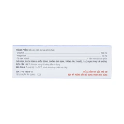 Thuốc Dosaff Domesco điều trị triệu chứng liên quan đến cơn trĩ cấp (4 vỉ x 15 viên)