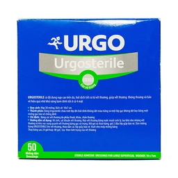 Gạc tiệt trùng Urgosterile 10x7cm (50 miếng) bảo vệ vết trầy xước, vết cắt, vết thương 