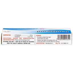 Kem bôi da Panthenol Pharmedic điều trị tổn thương da, bỏng nhẹ, nứt da chân, nứt đầu vú (10g)