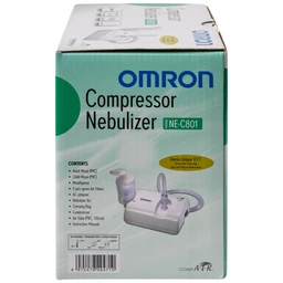 Máy xông khí dung Omron NE C801 hỗ trợ điều trị bệnh lý về đường hô hấp