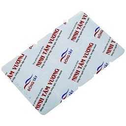 Viên uống giảm hồi hộp tim đập nhanh Ninh Tâm Vương Hồng Bàng (3 vỉ x 10 viên)