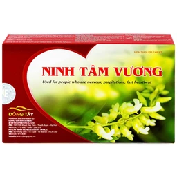 Viên uống giảm hồi hộp tim đập nhanh Ninh Tâm Vương Hồng Bàng (3 vỉ x 10 viên)