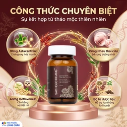 Viên uống hỗ trợ làm đẹp da, hạn chế sạm da, nám da, tăng cường nội tiết tố nữ Sắc Ngọc Khang++ (60 viên) 3