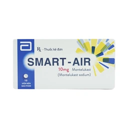 Thuốc Smart-Air 10mg Abbott điều trị hen phế quản mạn tính (1 vỉ x 10 viên)