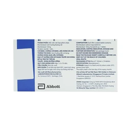 Thuốc Smart-Air 10mg Abbott điều trị hen phế quản mạn tính (1 vỉ x 10 viên)