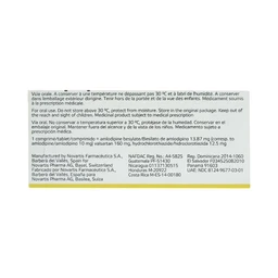 Thuốc Exforge HCT 10mg/160mg/12.5mg Novartis điều trị tăng huyết áp vô căn (4 vỉ x 7 viên)