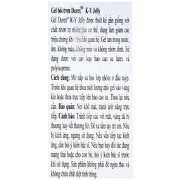 Gel bôi trơn Durex K-Y Jelly giảm triệu chứng khô âm đạo khi quan hệ (50g)