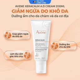 Kem bôi dưỡng ẩm cho da chàm, da khô Avene Xeracalm A.D Cream 200ml 2