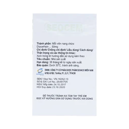 Thuốc Seocem Capsule Guju Pharma điều trị triệu chứng viêm xương khớp (10 vỉ x 10 viên)