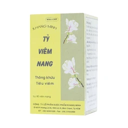 Thuốc Tỷ Viêm Nang Khang Minh điều trị viêm xoang, viêm mũi dị ứng (60 viên)