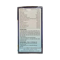 Viên uống hỗ trợ điều trị bệnh phì đại tuyến tiền liệt BoniMen Botania (30 viên)