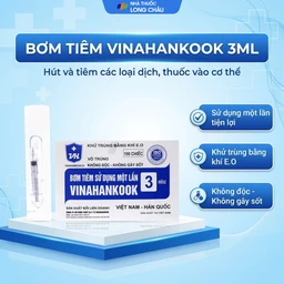 Bơm tiêm 3ml/cc 25G Vinahankook dùng một lần (100 cái) 2