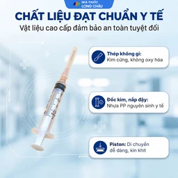 Bơm tiêm 3ml/cc 25G Vinahankook dùng một lần (100 cái) 3