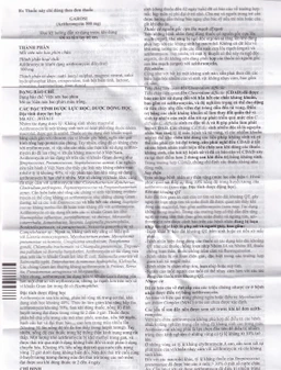 Thuốc Garosi Bluepharma điều trị nhiễm khuẩn (1 vỉ x 3 viên)