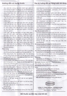 Thuốc Bazato 300mg Hasan điều trị các triệu chứng đau thần kinh (3 vỉ x 10 viên)