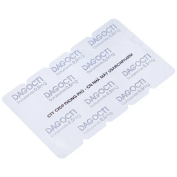Thuốc Dagocti 0.5mg Medbolide điều trị và phòng ngừa sự tiến triển của bệnh tăng sản lành tính tuyến tiền liệt  (30 viên)