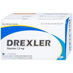 Thuốc Drexler Davipharm điều trị ngắn hạn chứng mất ngủ (60 viên)