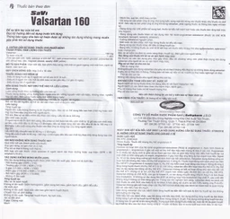 Thuốc Savi Valsartan 160 điều trị tăng huyết áp, nhồi máu cơ tim (3 vỉ x 10 viên)