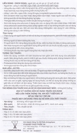 Thuốc kháng sinh Vinaflam 500 điều trị nhiễm khuẩn đường hô hấp nhẹ vừa (2 vỉ x 5 viên)