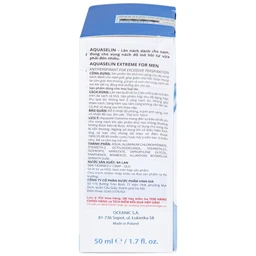 Lăn khử mùi Aquaselin Extreme for Men giúp khử mùi cơ thể dành cho nam (50ml)