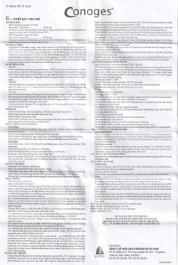 Thuốc Conoges 200 Boston điều trị triệu chứng viêm xương khớp, viêm khớp dạng thấp (30 viên)