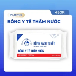Bông cuộn thấm nước Bạch Tuyết 45g vệ sinh cá nhân và y tế 2