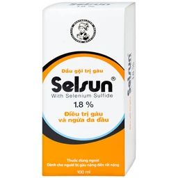 Dầu gội trị gàu Selsun 1,8% Rohto điều trị gàu và ngứa da đầu (100ml)