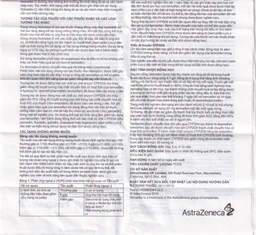 Thuốc Nolvadex-D 20mg AstraZeneca điều trị ung thư vú (3 vỉ x 10 viên)