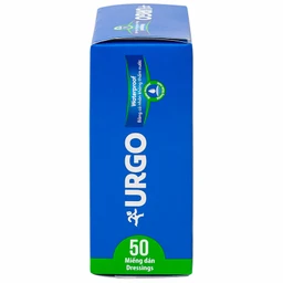 Băng cá nhân Urgo Waterproof 2x7.2cm, không thấm nước (50 miếng)