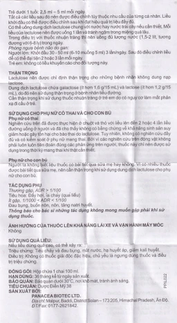 Thuốc Livoluk Pancea Biotec điều trị táo bón, phòng ngừa bệnh não go gan (100 ml)