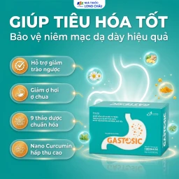 Viên giúp tiêu hóa Gastosic CVI (3 vỉ x 10 viên) 2