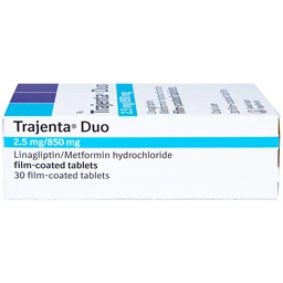 Thuốc Trajenta Duo 2.5mg/850mg Boehringer điều trị đái tháo đường típ 2 (30 viên)