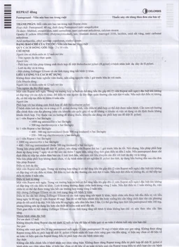 Thuốc Reprat 40mg Delorbis điều trị trào ngược dạ dày, thực quản (2 vỉ x 10 viên)