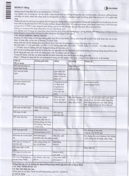 Thuốc Reprat 40mg Delorbis điều trị trào ngược dạ dày, thực quản (2 vỉ x 10 viên)