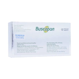 Thuốc Buscopan Boehringer giảm co thắt cơ trơn đường sinh dục, tiết niệu, đường tiêu hóa (5 vỉ x 20 viên)